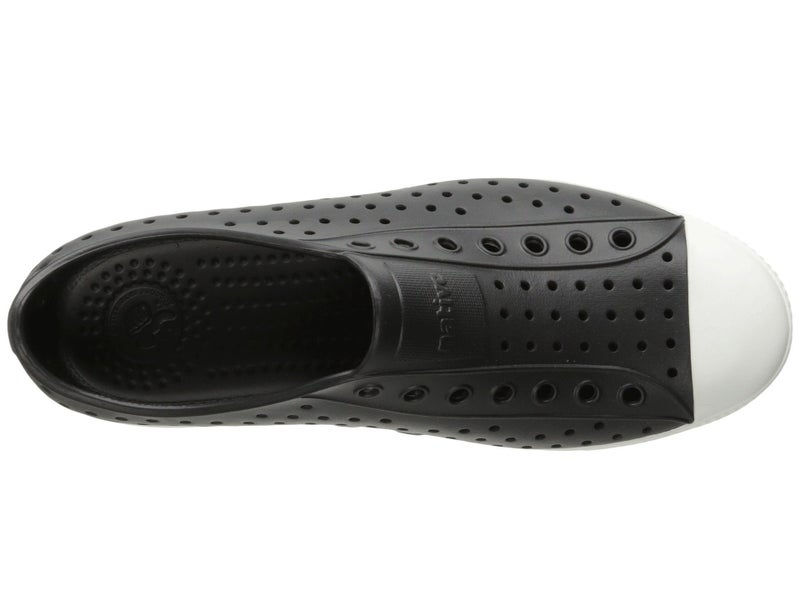Native Shoes Unisex-Adult Jefferson Lightweight Fashion Sneaker, Jiffy Black/Shell White, 3 Men/5 Women - Image 2
